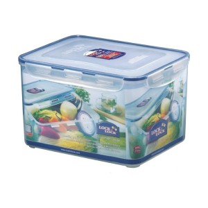 Locknlock Classics Large Tall Oblong Food Container With Tray Plastic Food Container | 86YUGIHEV