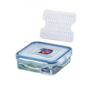 Locknlock Classics Rectangular Food Container With Leak Proof Locking, 425ml Plastic Food Container | 39OXLNBCS
