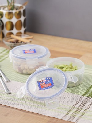 Locknlock Classics Round Polypropylene Storage Container Set, 300ml, Set Of 2 Plastic Food Container | 19ZYVUOWM