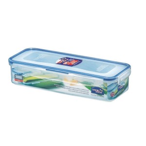 Locknlock Classics Small Flat Oblong Food Container With Leak Proof Locking Lid And Tray Plastic Food Container | 51QFMNJYV