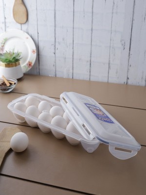 Locknlock Eggs Dispenser/Holder | 12 Eggs Plastic Food Container | 09ZPEOFKQ
