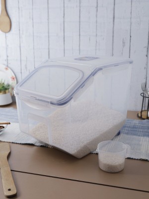 Locknlock Flip Lid Grain Container - 10kg Plastic Food Container | 39RINYXDU