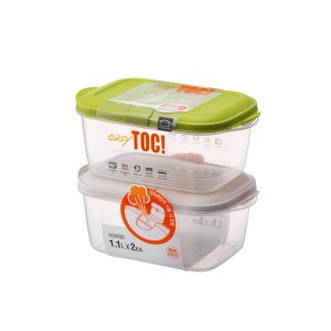 Locknlock Rectangle - 1.1ltr Plastic Food Container | 15ASCDRFL