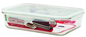 Locknlock Rectangle - 3.6ltr Glass Food Container | 70DXNKFQS