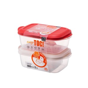 Locknlock Rectangle - 860ml Plastic Food Container | 19NYGMVSD