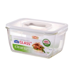 Locknlock Rectangular - 4ltr Glass Food Container | 12JASTVFN