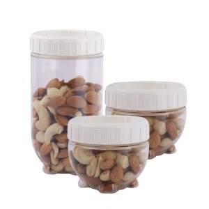 Locknlock Round 500ml x 150ml x 150ml - Interlock Set Plastic Food Container | 21GUFMLKP
