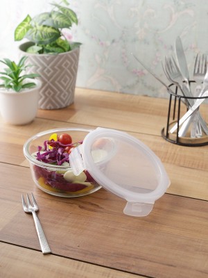 Locknlock Round- 650ml Glass Food Container | 98KQVPXSE