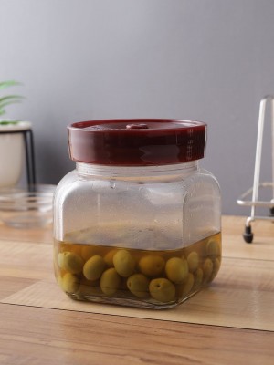 Locknlock Square Canister - 900ml Glass Food Container | 51PCRJTQN