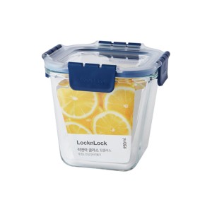 Locknlock Square Tall - 950ml Glass Food Container | 14XEIAUJK
