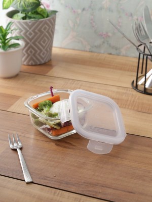 Locknlock Square - 300ml Glass Food Container | 59FVWLGQT
